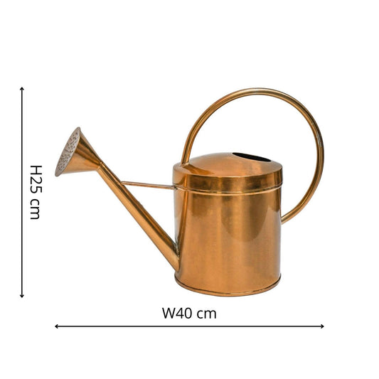 Indoor Kensington Traditional Copper Finish Watering Can
