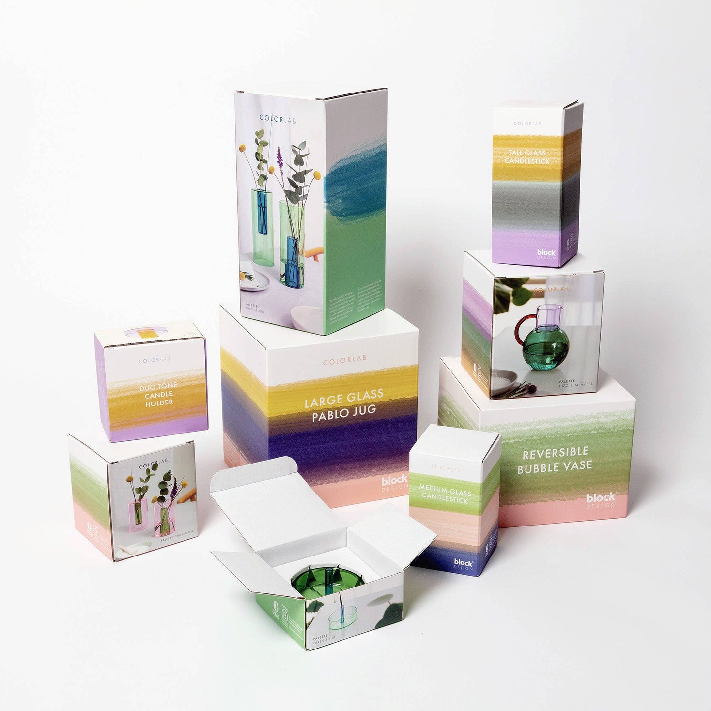 Duo Tone Glass Carafe