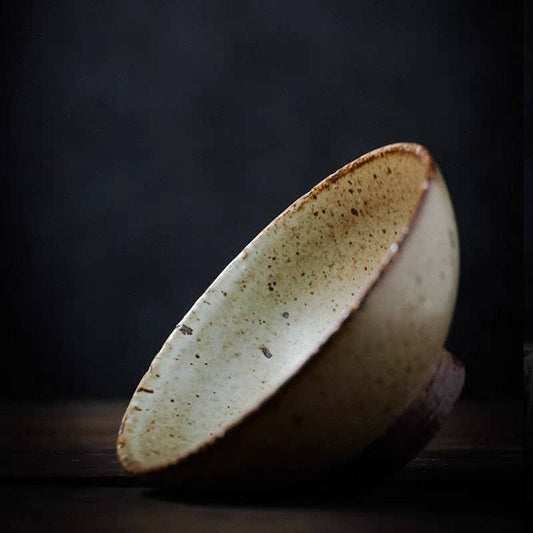 Gohobi Handmade Japanese Style Stoneware Bowl