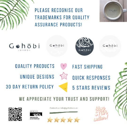 Gohobi Handmade Japanese Style Stoneware Bowl