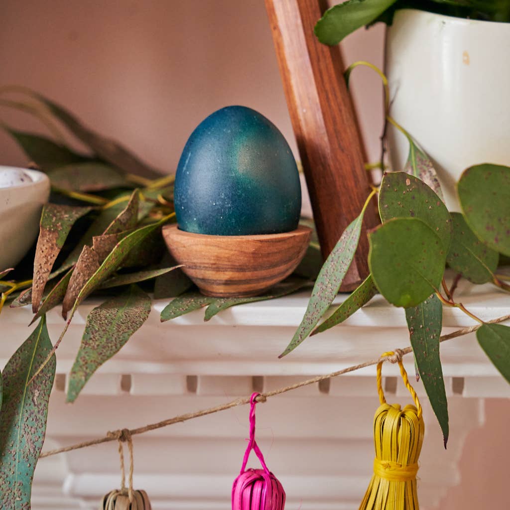 Olive Wood Single Salt and Spice Cup