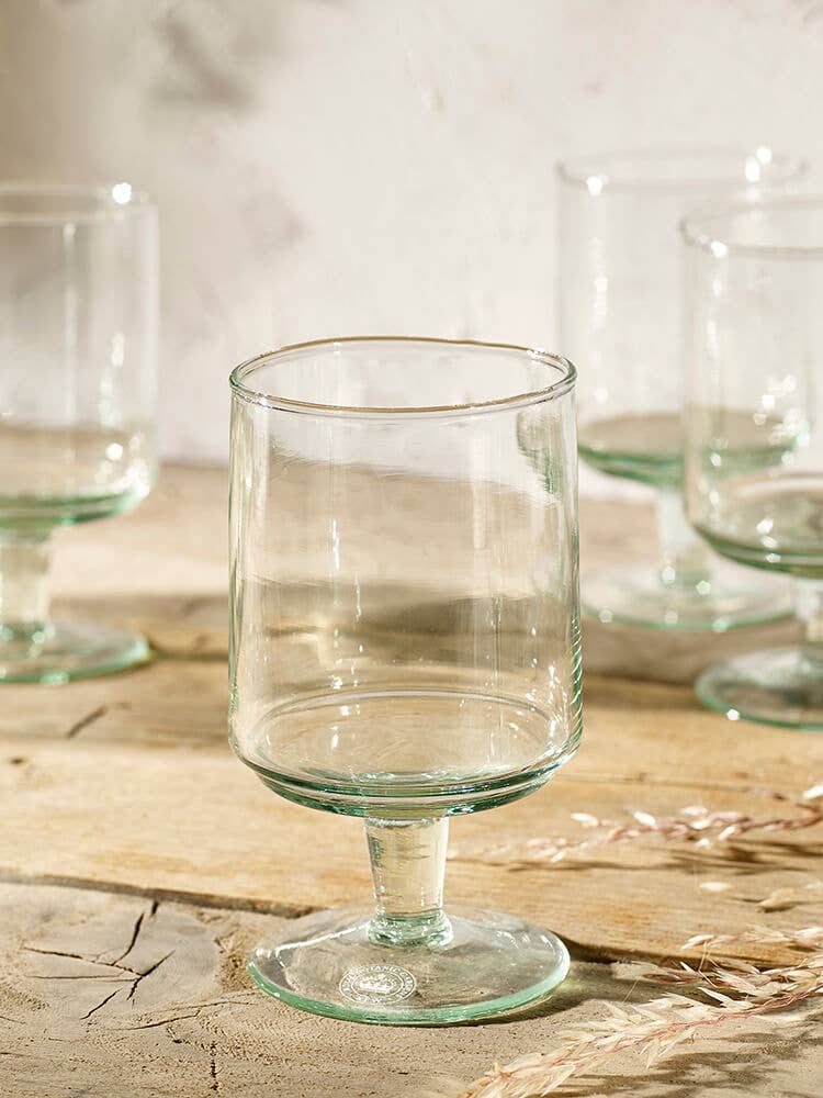 Kew Living Jewels Recycled Stemmed Glass