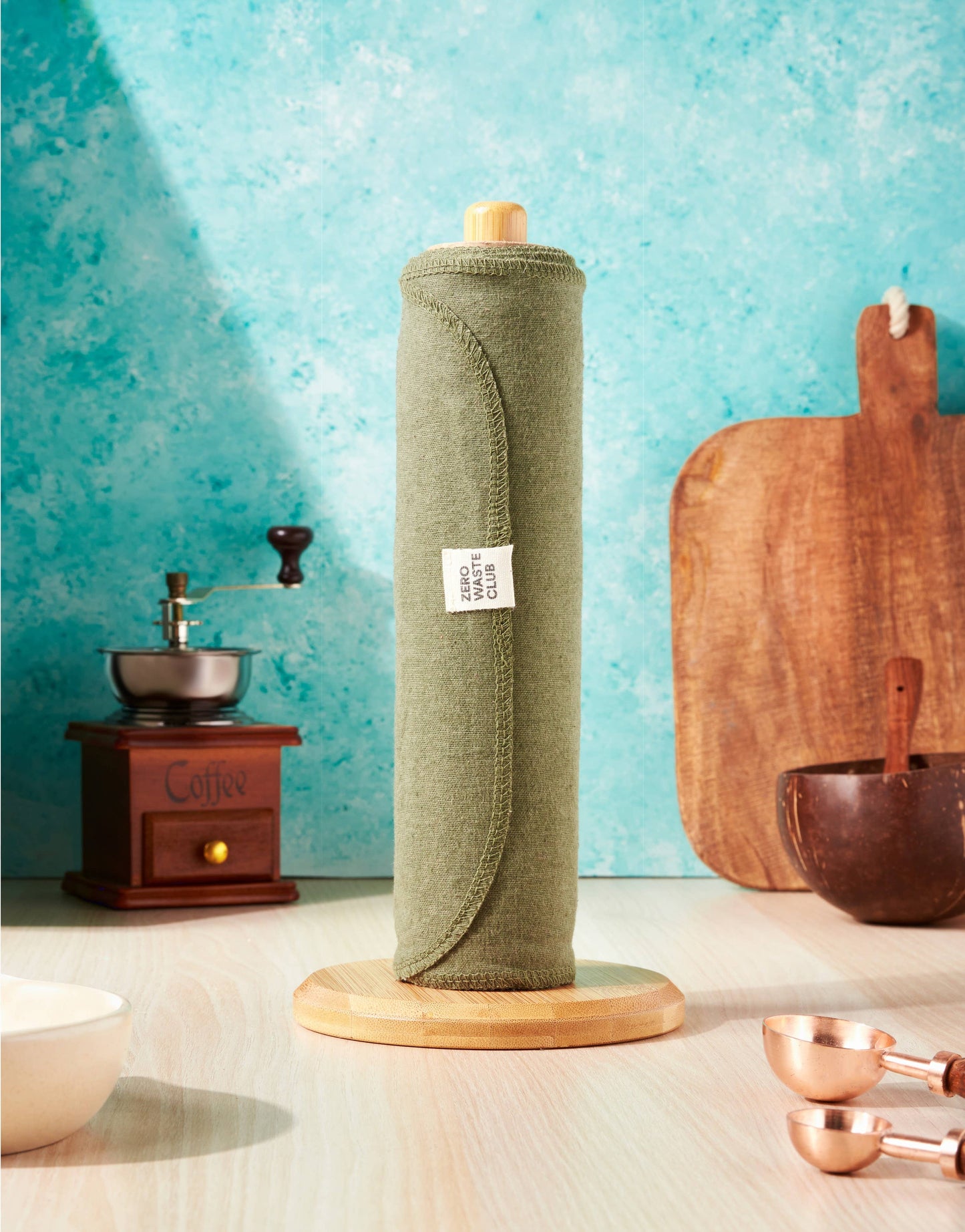 Reusable Kitchen Roll Unpaper - Organic Cotton - Pack of 7