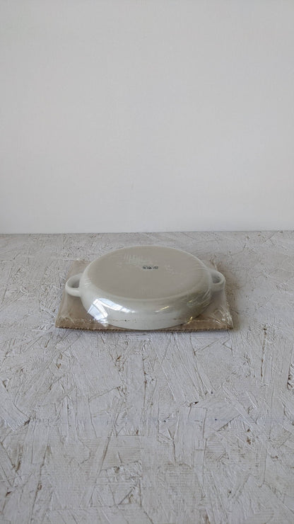 Stoneware Dinner Plate with Handles