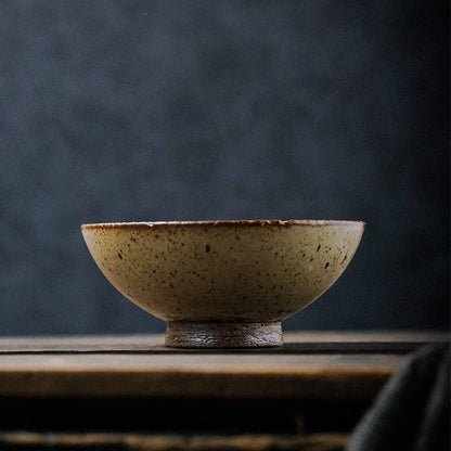 Gohobi Handmade Japanese Style Stoneware Bowl