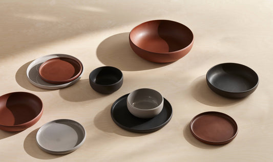 COLOMBO side plate / salad plate Terracotta / SET OF 2