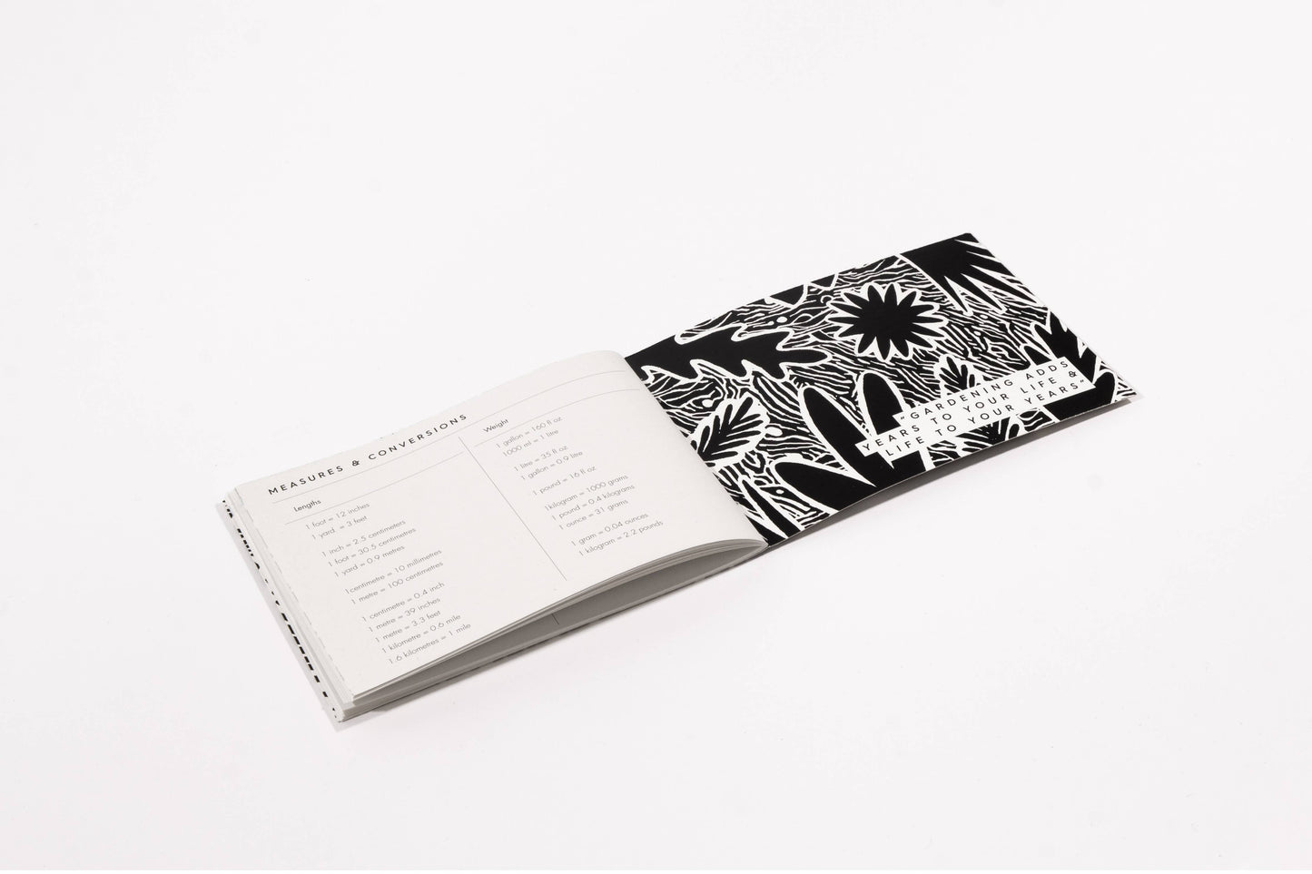 Gardener's Diary - Black & White