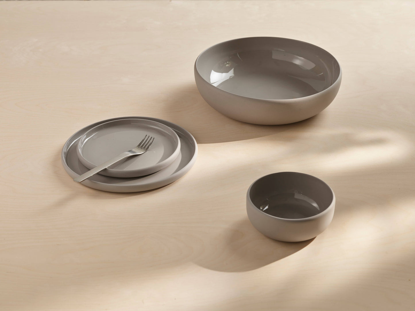 COLOMBO dinner plate Grey / SET OF 2