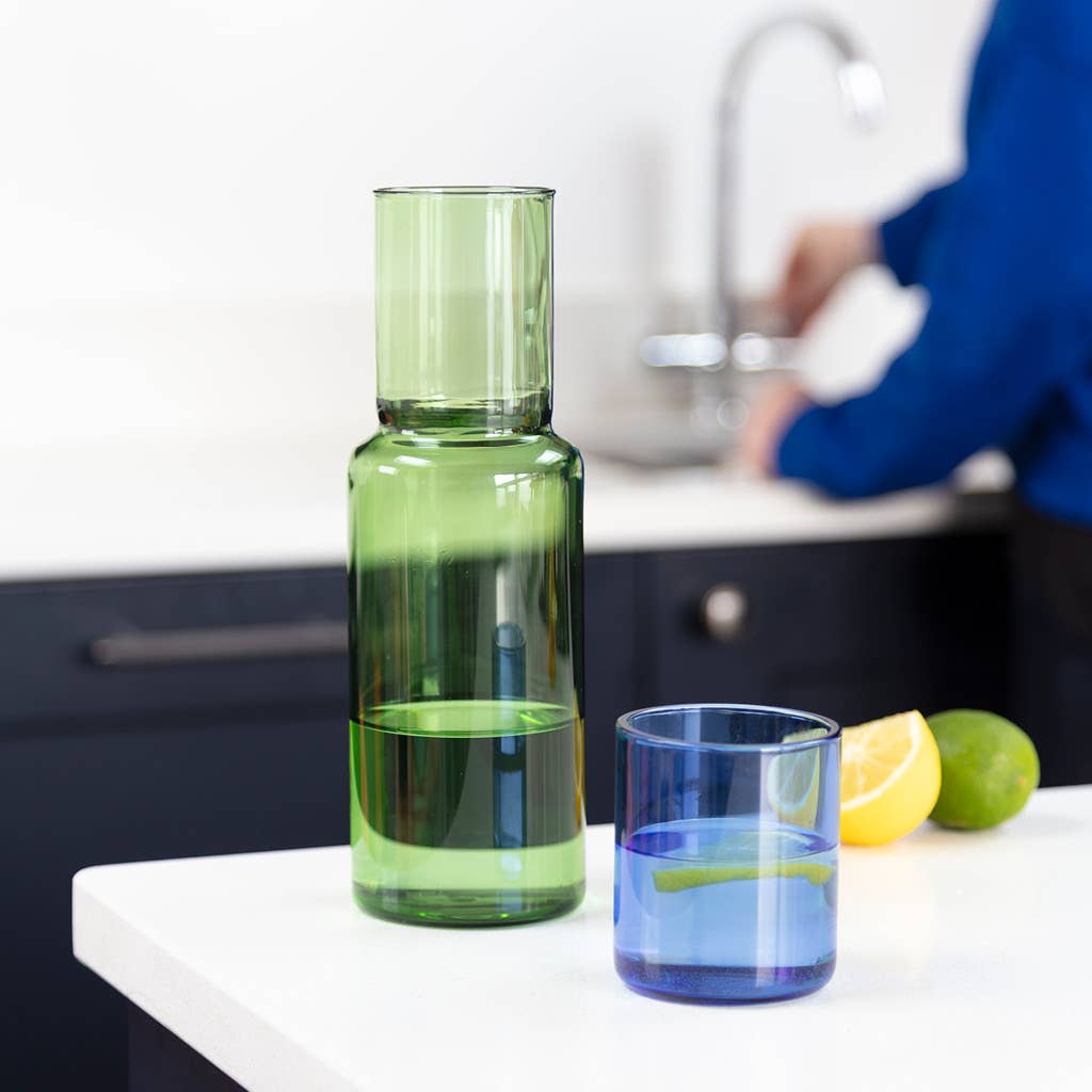 Duo Tone Glass Carafe