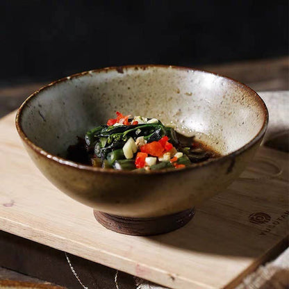 Gohobi Handmade Japanese Style Stoneware Bowl