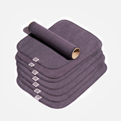 Reusable Kitchen Roll Unpaper - Organic Cotton - Pack of 7