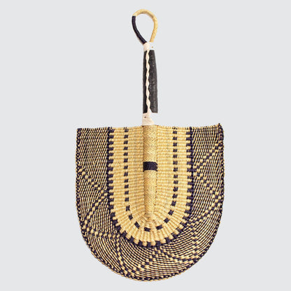 Ghanaian Woven Fans - Pack of 6 'Mixed'