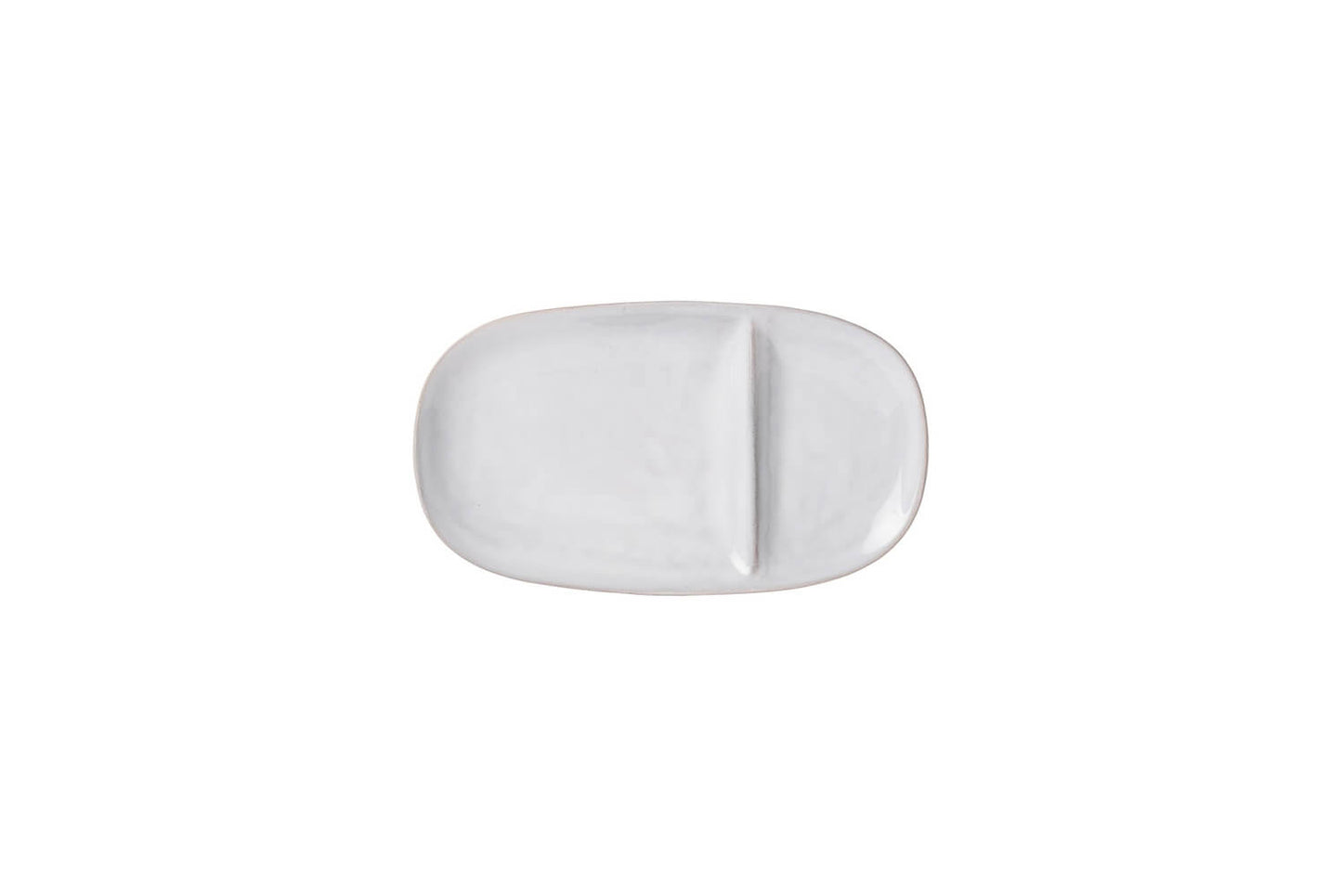Svelte Divided Platter - Stone